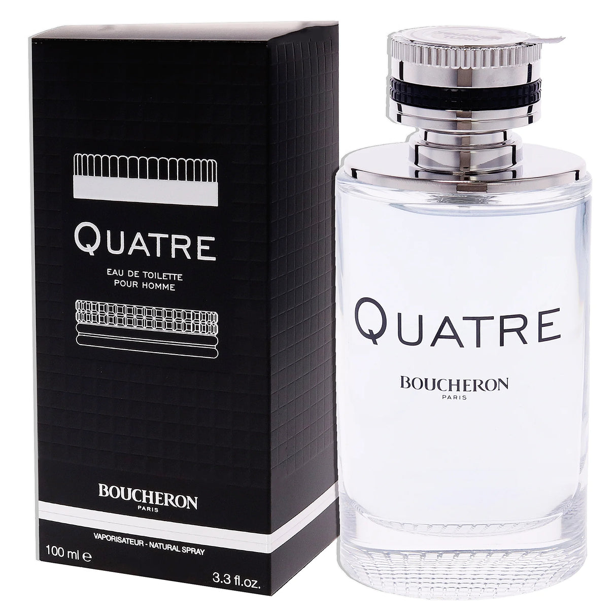 Quatre Eau De Toilette Spray, Cologne for Men, 3.3 Oz