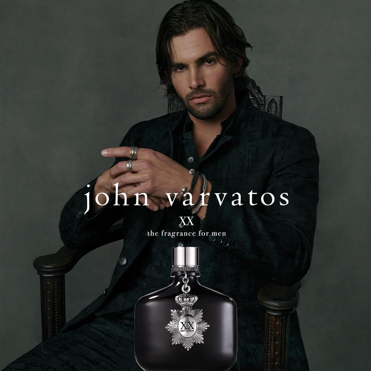 John Varvatos Men's Cologne, XX Eau De Toilette EDT Spray, Woody Oriental Scent with tes of Cardamom, Orange Flower & Sandalwood