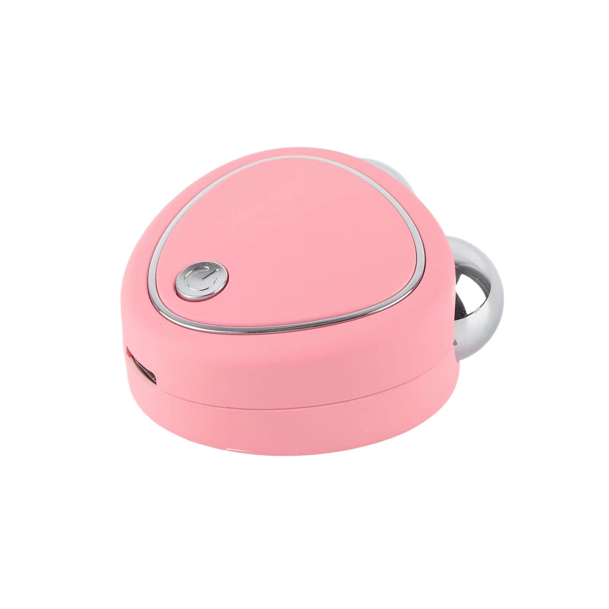 Microcurrent Facial Massager Reduce Double Chin Handheld Face Lifting USB Portable Heart Shape Face Sculpting Roller Devices