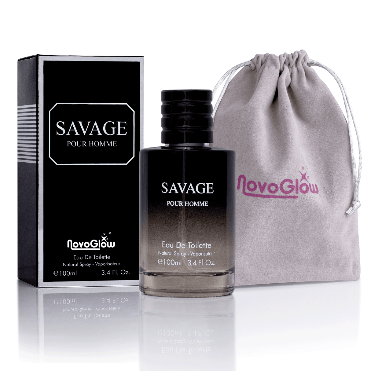 Savage for Men INSPIRED by Sauvage Dior for Men - 3.4 Oz Men'S Eau De Toilette Spray - Refreshing & Warm Masculine Scent for Daily Use Men'S Casual Cologne