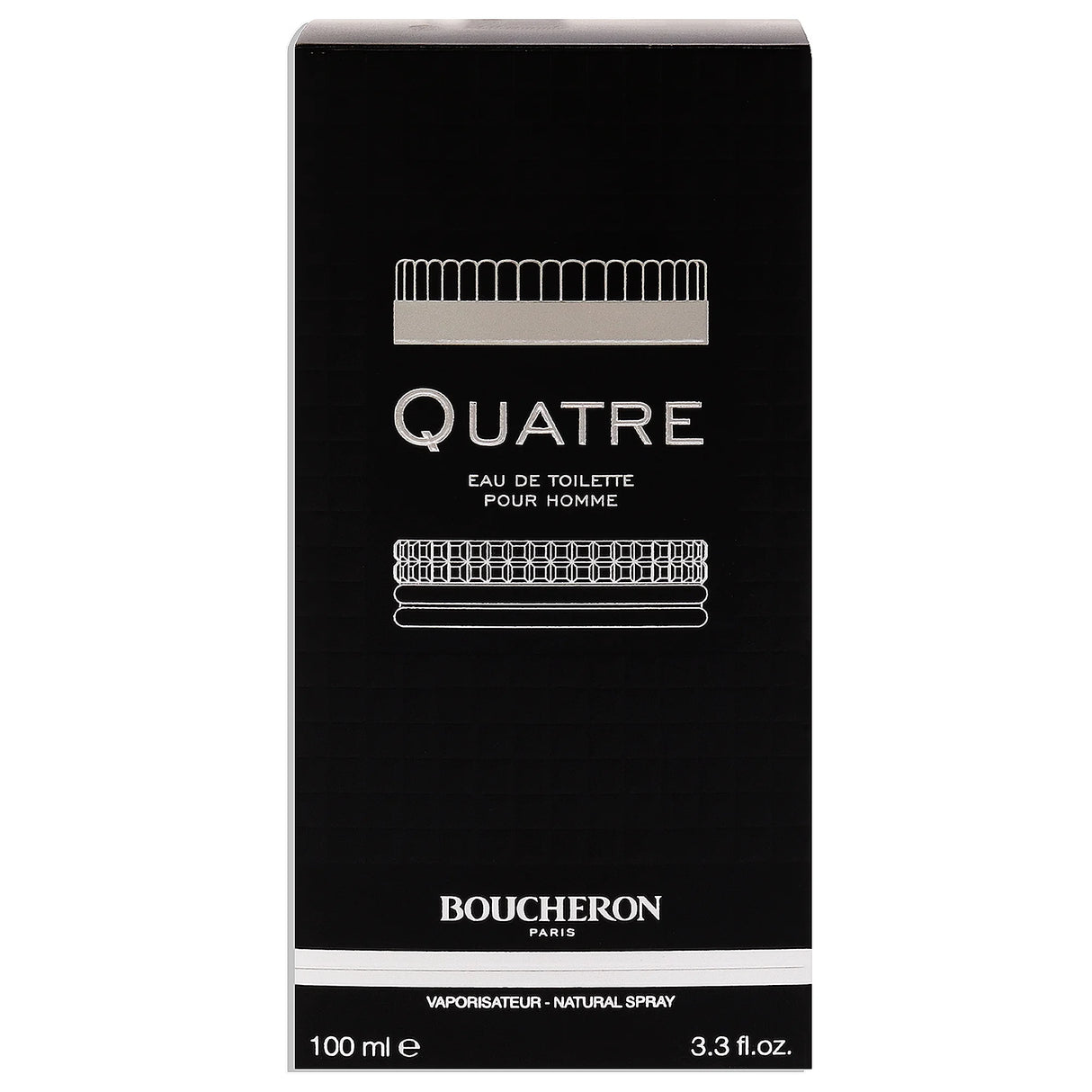 Quatre Eau De Toilette Spray, Cologne for Men, 3.3 Oz