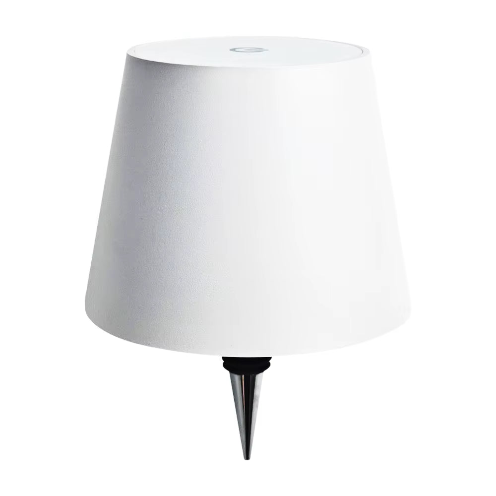 Wireless Bottle Lamp LED Wine Bottle Base Rechargeable Vases Led Light Battery Operated Bar Dining Mushroom Lamp Holder Decor