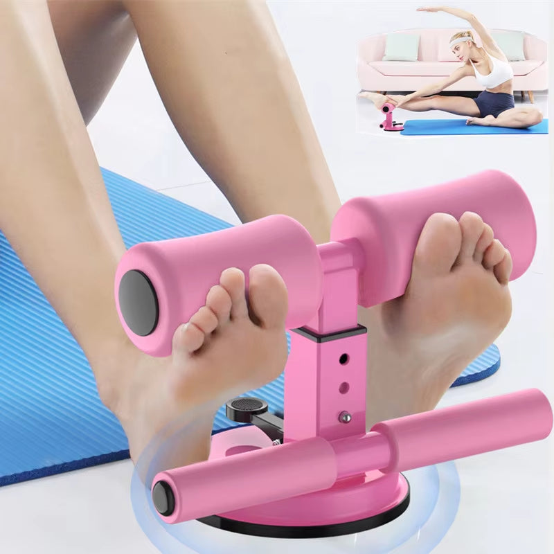 ABS Trainer Sit up Bar Self-Suction Fitness Equipment Abdominal Strength Trainer Home Gym Muscle Training Men Women Weightloss