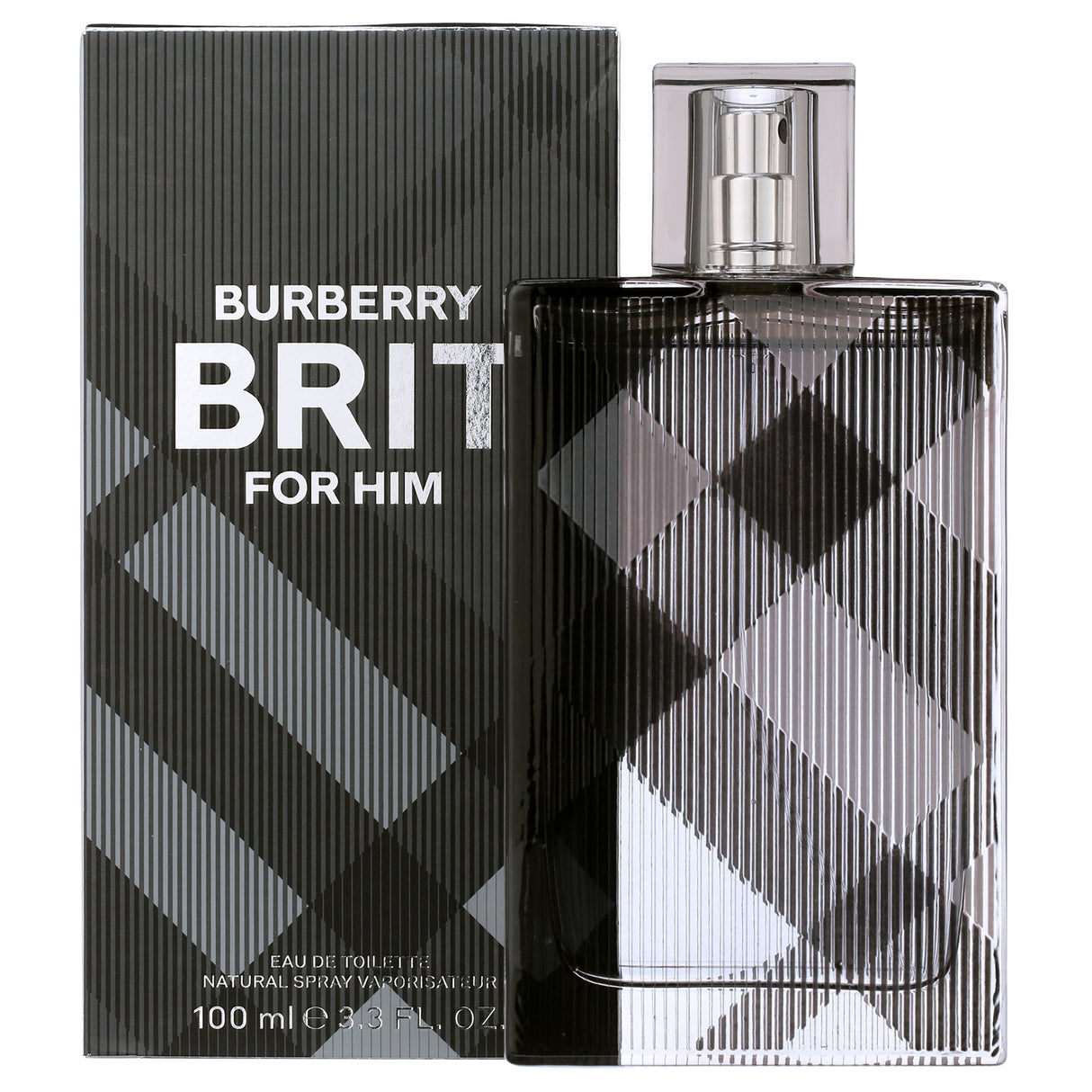 Brit for Men Eau De Toilette Spray, 3.3 Oz.