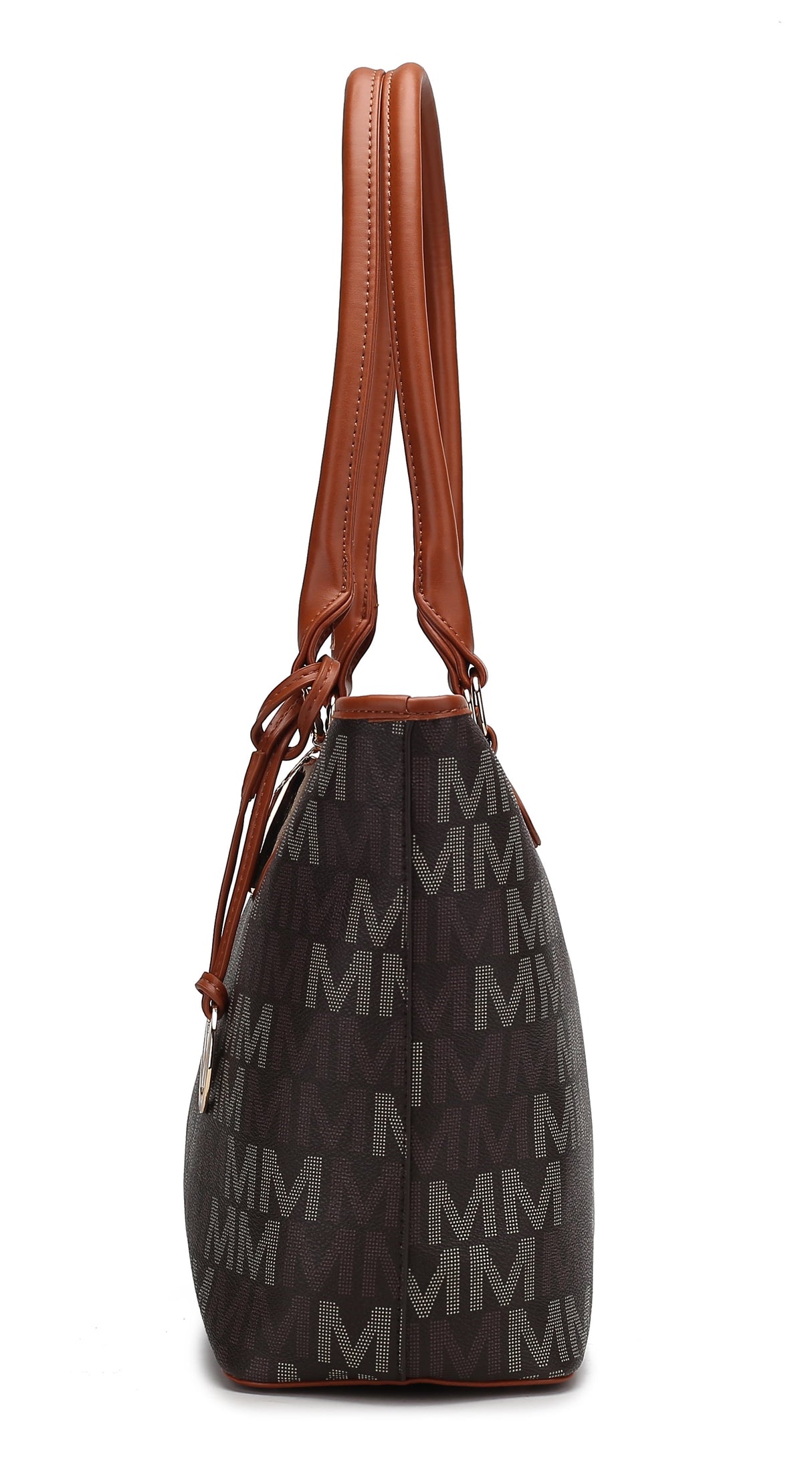 Alexy Women'S Tote Bag, Small Tote Bag, Pouch Purse & Wristlet Wallet Bag 4 Pcs Handbag Set by Mia K - Black