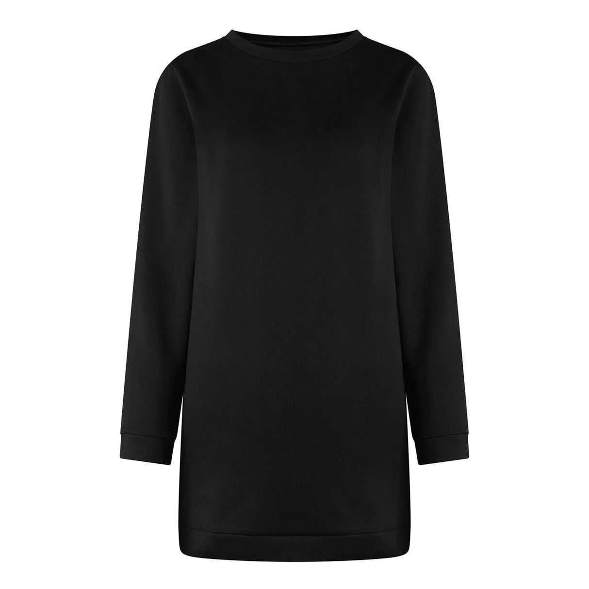 Women'S Autumn and Winter round Neck Long Sleeve Solid Color Sweater Dress Vestidos En Oferta Liquidación Envío Gratis Ropa Para