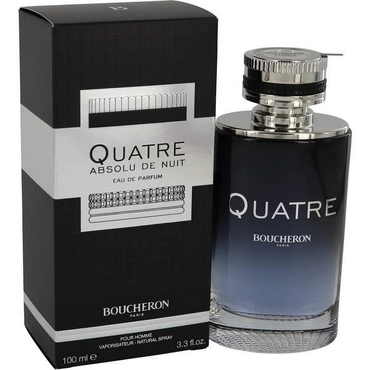 Quatre Eau De Toilette Spray, Cologne for Men, 3.3 Oz