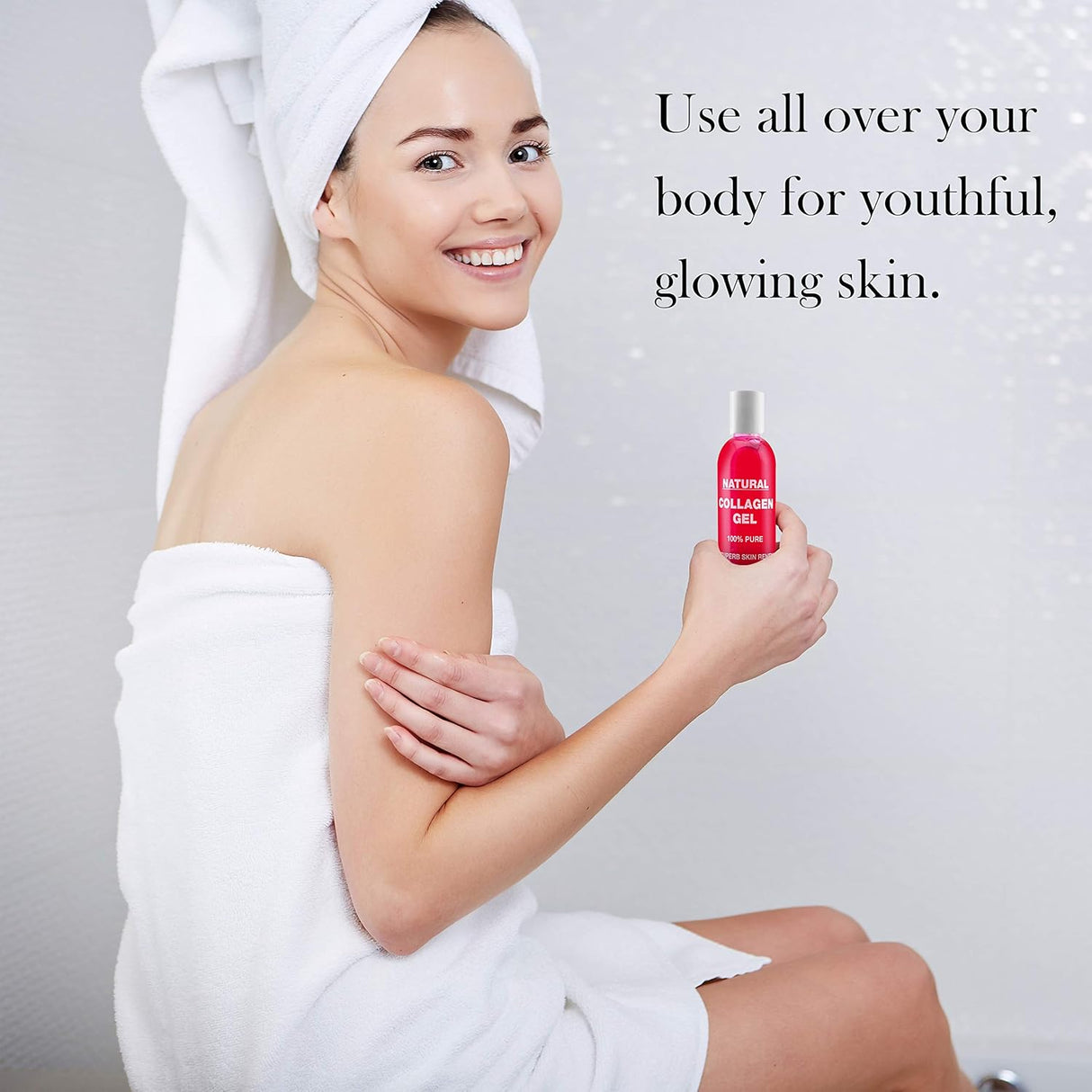 Natural Facial Collagen Gel (118 Ml) - Organic Face Mask Beauty Care for Women - Hydrating and Moisturizing Pure Dermal Collagen for Dry or Rough Skin - Get Healthier Younger Looking Skin (3 PACK)