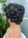 4X4 Lace Wig Short Loose Wave for Women, Summer Style Hairpiece, Lightweight and Breathable for Everyday Use