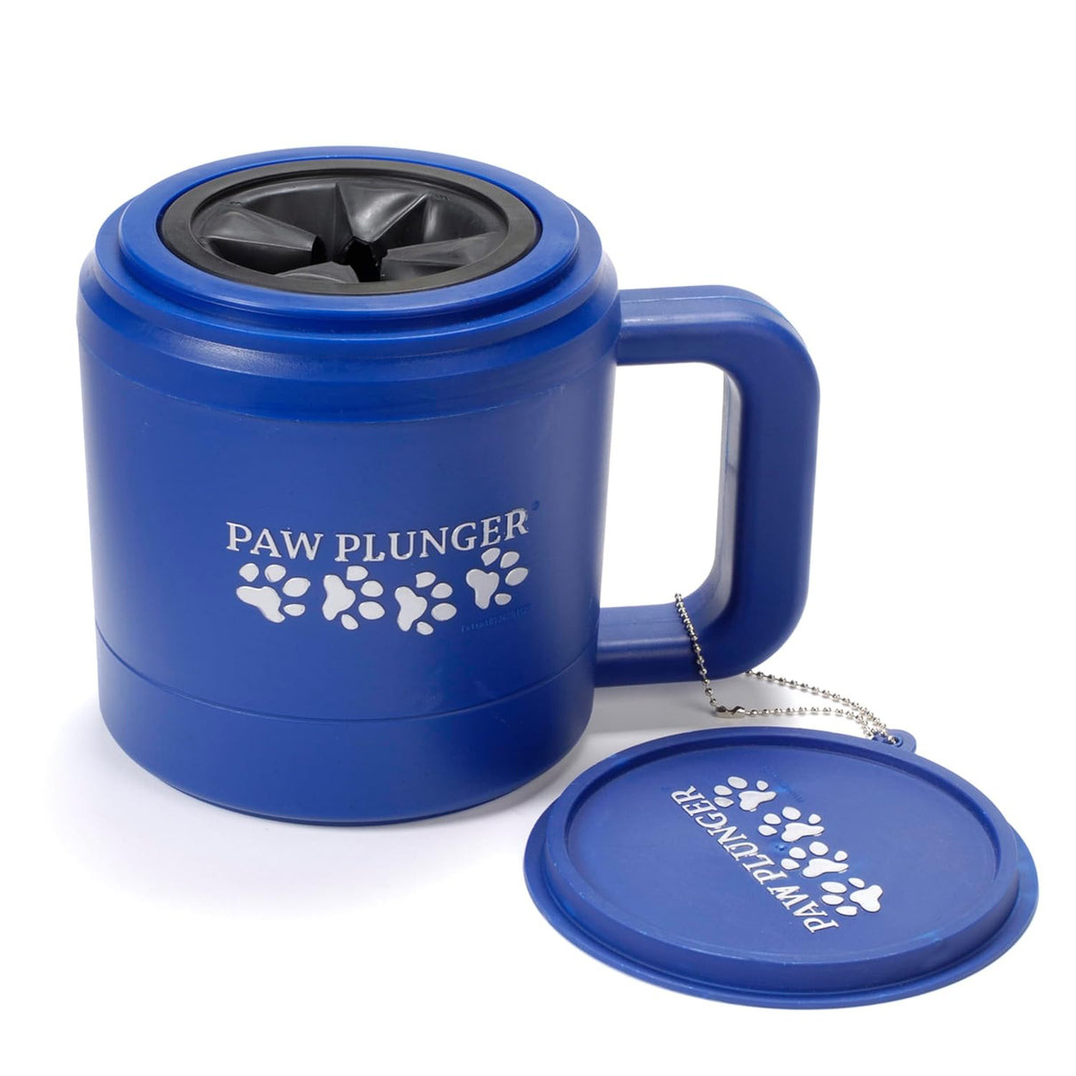 – Dog Paw Cleaner - Dog and Puppy Essentials - Portable Dirty Paw Washer - Ideal for Medium Dogs - Black