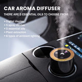 USB Portable Car Aromatherapy Diffuser, Aromatherapy Humidifier, Car Air Freshness Purifier, 5 Types of Essential Oils Available