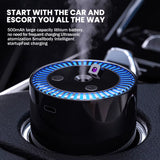 USB Portable Car Aromatherapy Diffuser, Aromatherapy Humidifier, Car Air Freshness Purifier, 5 Types of Essential Oils Available