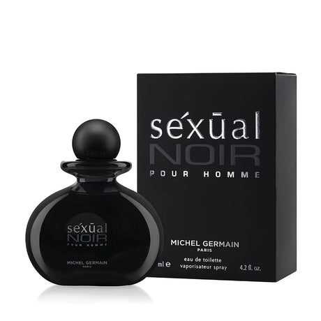 Sexual Noir Pour Homme, Cologne for Men, 4.2 Oz EDT Spray
