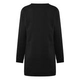Women'S Autumn and Winter round Neck Long Sleeve Solid Color Sweater Dress Vestidos En Oferta Liquidación Envío Gratis Ropa Para