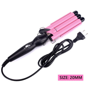 Professional Triple Barrel Hair Curler
