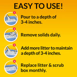 Purina Tidy Cats  Clumping Cat Litter, Instant Action, Odor Control 24/7, 38 Lb. Box