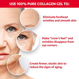 Natural Facial Collagen Gel (118 Ml) - Organic Face Mask Beauty Care for Women - Hydrating and Moisturizing Pure Dermal Collagen for Dry or Rough Skin - Get Healthier Younger Looking Skin (3 PACK)