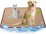 Pet Cooling Mat, 2X-Large, 27.5 X 39.0 In, Mesh, No Water or Electricity Needed, Safe, Portable, Foldable, Easy to Use, Designed for Large Dogs and Cats, 3 Years Warranty