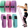 Fabric Resistance Bands for Working Out, 3 and 4 Levels Booty Bands Long Resistance Bands for Women and Men | Elastic Bands for Exercise Bands Resistance Bands Set Workout Bands Resistance