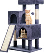 36 Inches Cat Tree for Indoor,Dark Gray.