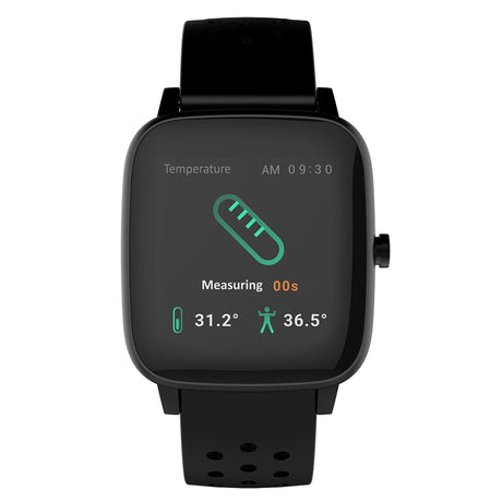 Supersonic Smartwatch – Heart Rate, Temp, SpO2 & BP Monitor