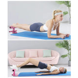 ABS Trainer Sit up Bar Self-Suction Fitness Equipment Abdominal Strength Trainer Home Gym Muscle Training Men Women Weightloss