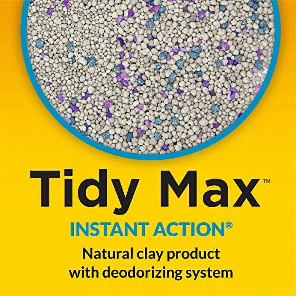 Purina Tidy Cats  Clumping Cat Litter, Instant Action, Odor Control 24/7, 38 Lb. Box