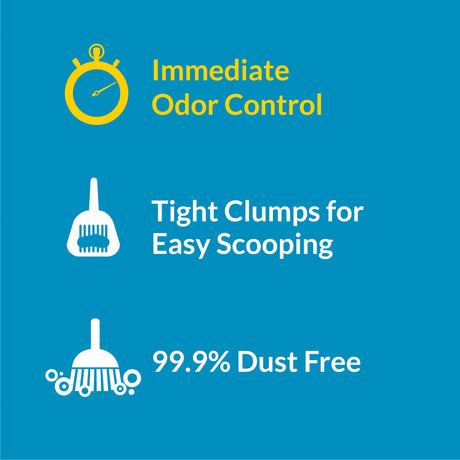Purina Tidy Cats  Clumping Cat Litter, Instant Action, Odor Control 24/7, 38 Lb. Box