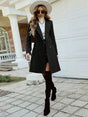 Classic Double Breasted Lapel Collar Overcoat