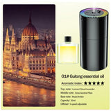 USB Portable Car Aromatherapy Diffuser, Aromatherapy Humidifier, Car Air Freshness Purifier, 5 Types of Essential Oils Available