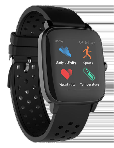 Supersonic Smartwatch – Heart Rate, Temp, SpO2 & BP Monitor