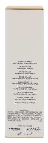 Coco Mademoiselle Deodorant Spray 100Ml
