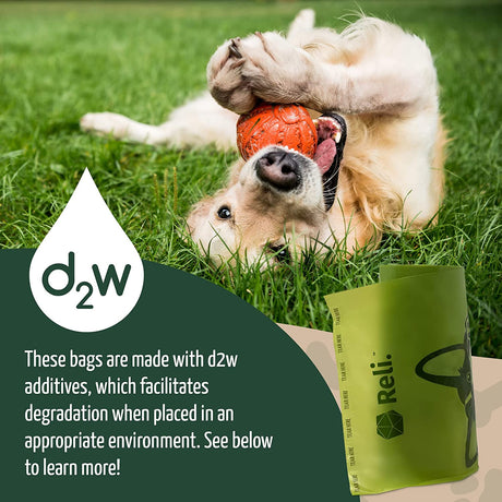 Biodegradable Dog Poop Bags with Holder, 1200 Bags, 9X13", Eco-Friendly