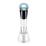 Face Massager Electric, Skin Care Tools Multifunctional Facial Massager anti Aging Skin Tightening Firming for Face Lift Galvanic Facial Machine (White)