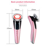 Face Massager Electric, Skin Care Tools Multifunctional Facial Massager anti Aging Skin Tightening Firming for Face Lift Galvanic Facial Machine (White)