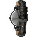 by  Men's Black Leather Strap Watch 45A148